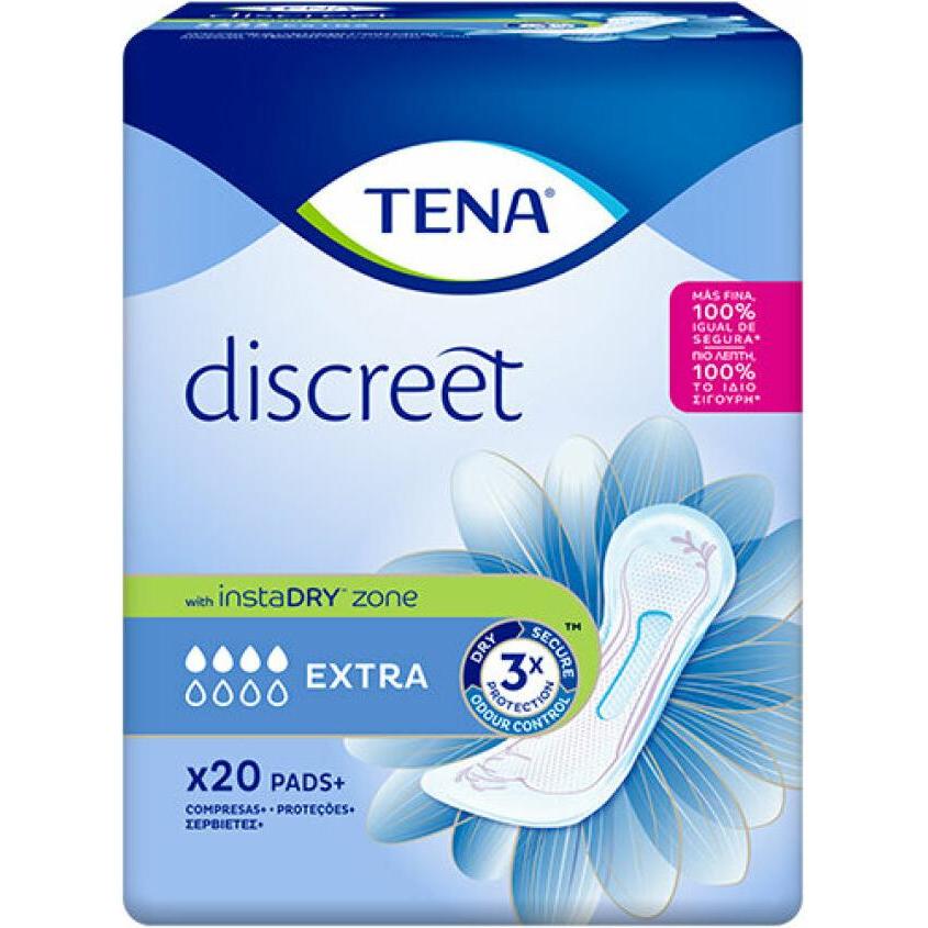 Tena, Inkontinenzhygiene, LADY Einlagen bei BlasenInkontinenz EXTRA (20 x, Normal)