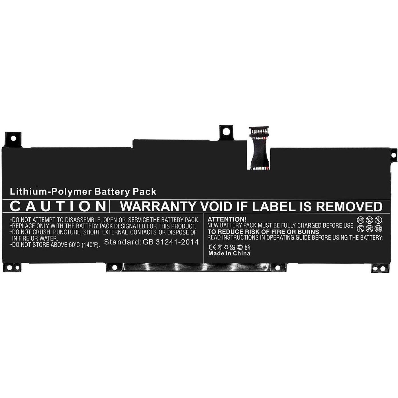 CoreParts Battery for MSI Notebook (4400 mAh), Notebook Akku, Schwarz