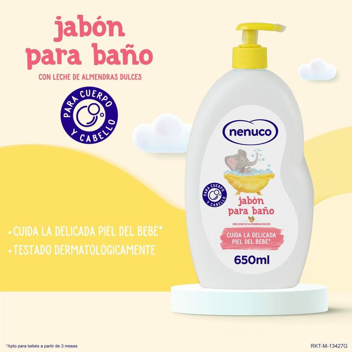 Produktbild Nenuco Feuchtigkeitsspendende Flüssigseife 650ml (Flüssigseife, 650 ml)