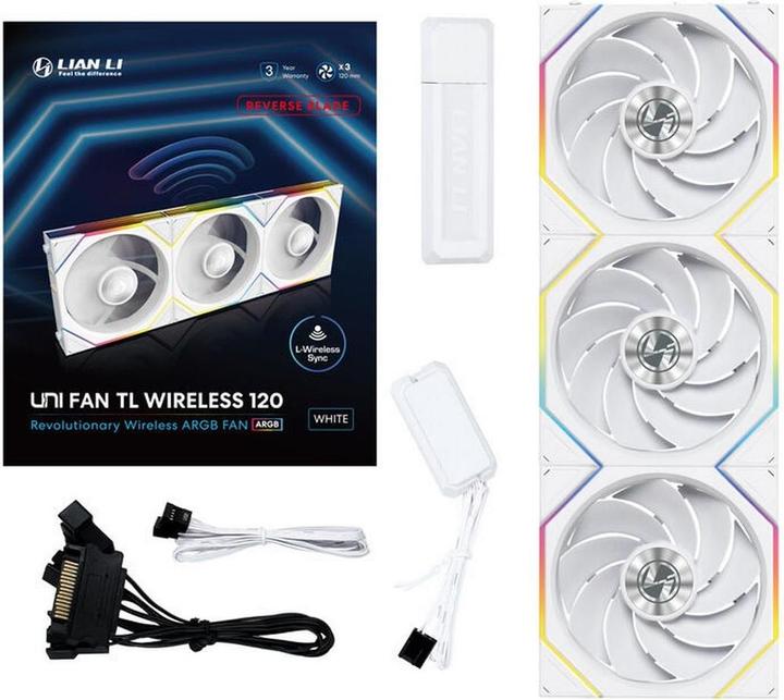 Actual product image Lian-Li UNI FAN TL Wireless Reverse Blade (120 mm, 1 x)