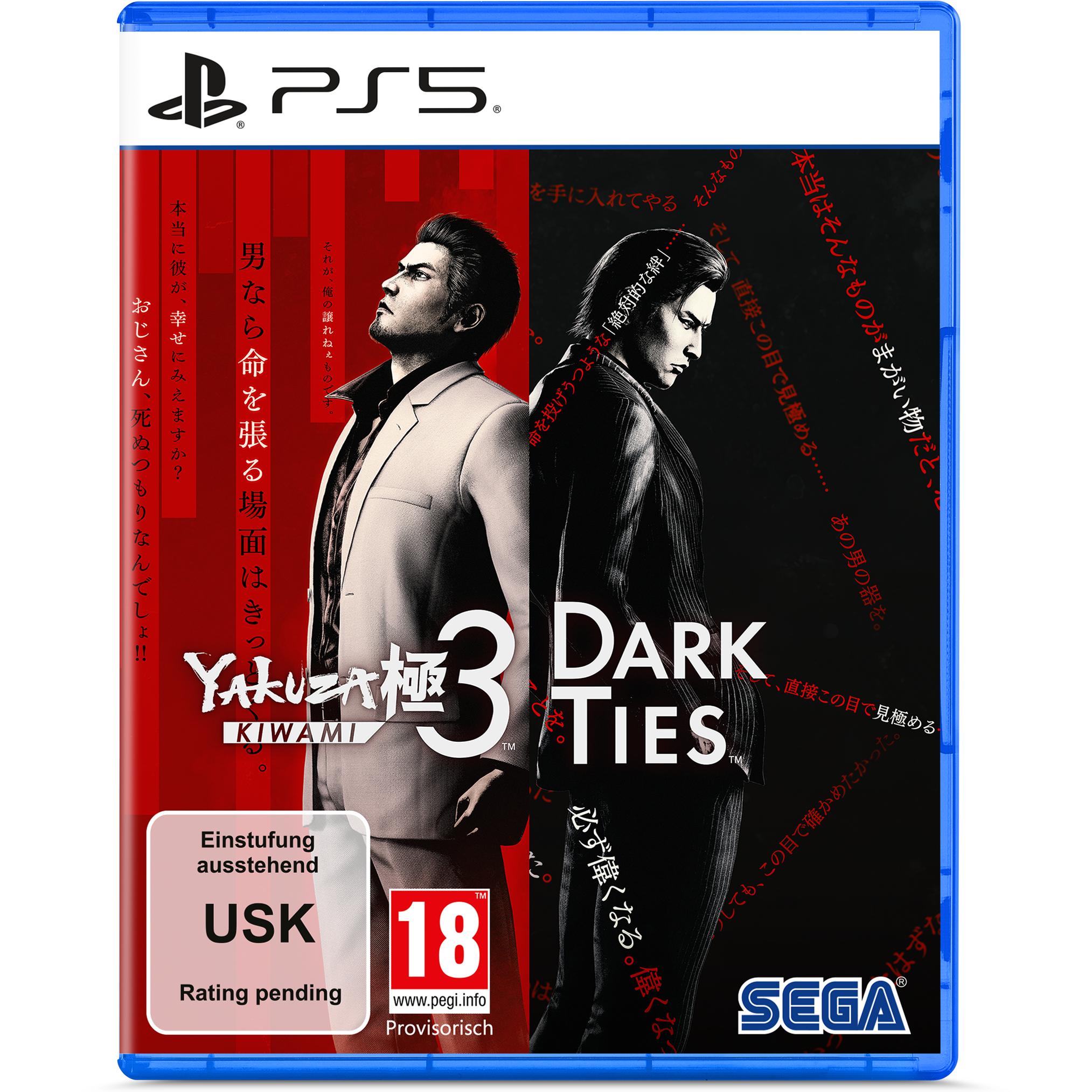 Sega, Yakuza Kiwami 3 & Dark Ties (PS5)