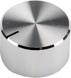 Produktbild RS PRO Alu-Drehknopf 22mm natur Welle 6,35mm