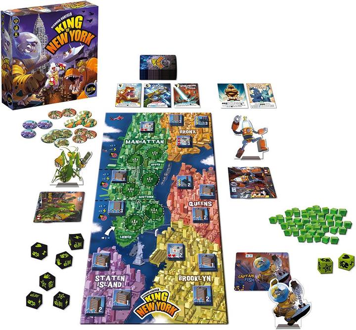 Produktbild King of New York (Deutsch, 2 - 6 Spieler)
