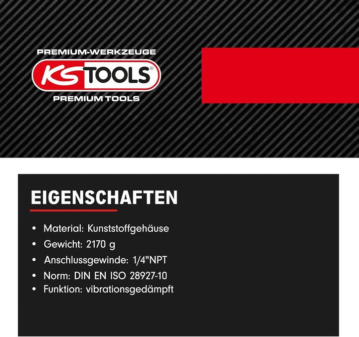 Actual product image KS Tools 515.3881 (Air blast, Chisel hammer)