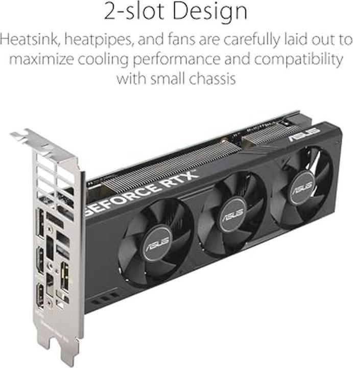 Produktbild ASUS GeForce RTX 4060 LP BRK OC Edition (8 GB)
