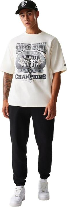 Actual product image New Era NFL Shirt - SUPERBOWL Las Vegas Raiders offwhite - S (S)