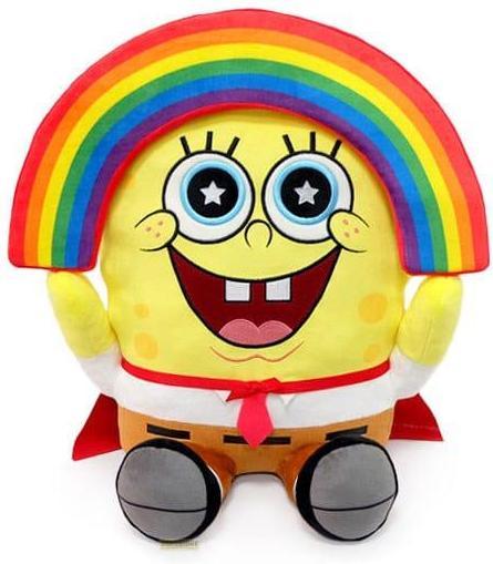 Immagine prodotto Kidrobot Spongebob - Arcobaleno - Abbraccio - Peluche - Con vibrazione (40.64 cm)