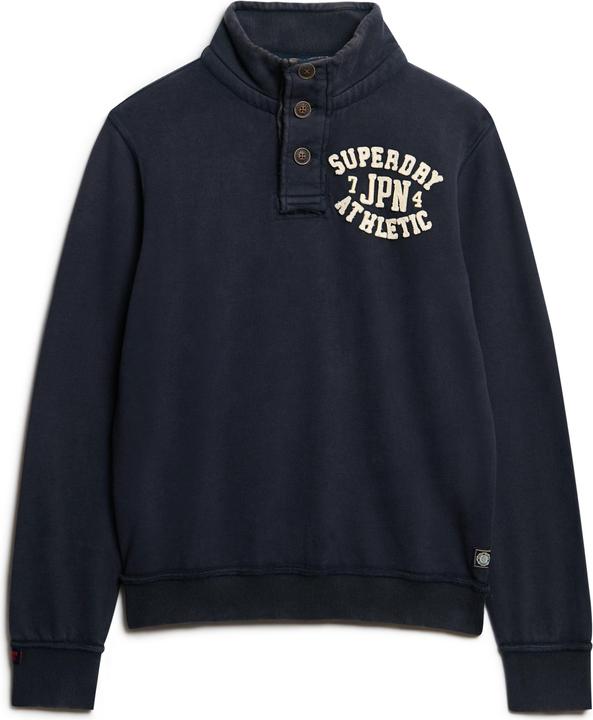 Actual product image Superdry Vintage Athletic Henley Jumper (L)