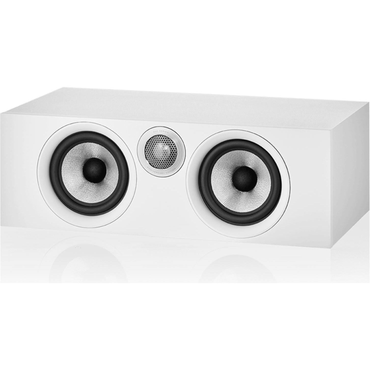 Bowers & Wilkins HTM6 S2 Anniversary Edition (1 pz.), Hi-Fi + Altoparlante home cinema, Bianco