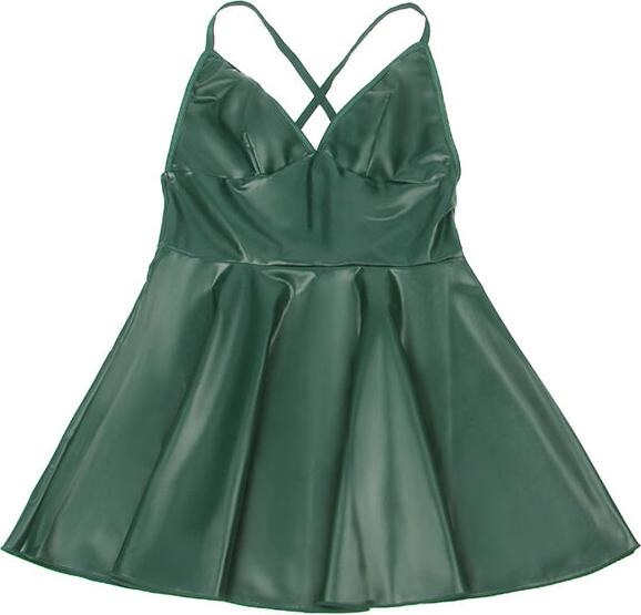 Produktbild Subblime - 955441 KLEID MIT GRÃoeNEN LEDERTRÃ„GERN L/XL (L)