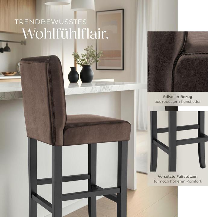 Produktbild tectake Barhocker