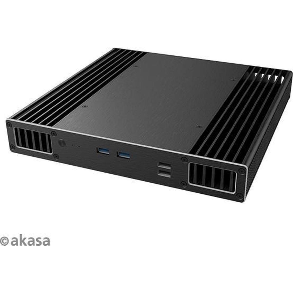 Akasa Plato TN UCFF enclosure (Intel NUC), OEM (UCFF), Case PC, Nero