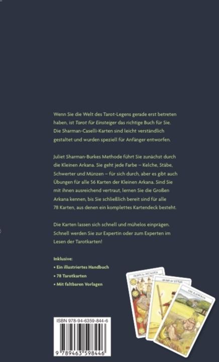 Image du produit Tarot für Einsteiger (Allemand, Caselli Giovanni, Sharman-Burke Juliet, 2022)