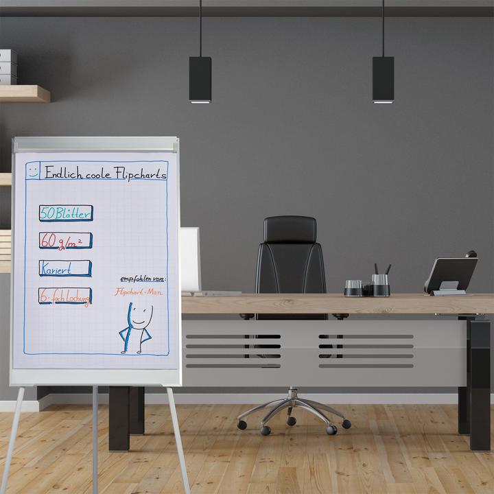 Actual product image Relaxdays flipchart paper