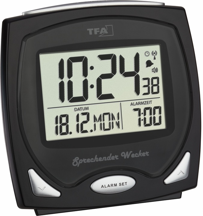 Produktbild TFA Sprechender Funkwecker