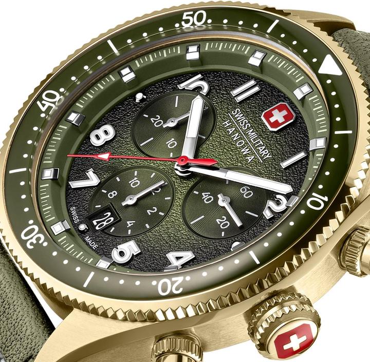 Immagine prodotto Swiss Military Hanowa SMWGC0003850 (Cronografo, Fatto in Svizzera, 43 mm)