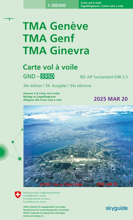 Actual product image Schweiz / Suisse / Svizzera Glider Chart