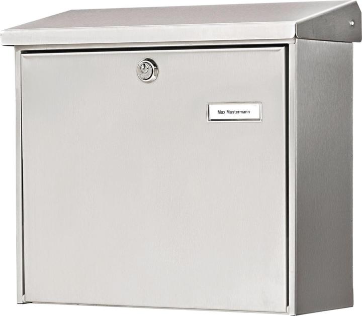 Burg Wächter Edelstahl-Briefkasten COMFORT 3913 NI