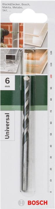 Produktbild Bosch Zubehör Mehrzweckbohrer D= 6,0 mm L= 100 mm (5.5 mm)