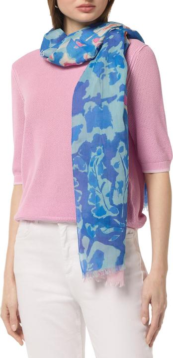 Immagine prodotto Comma Tuch Leichter Schal mit All-over-Print und Fransen