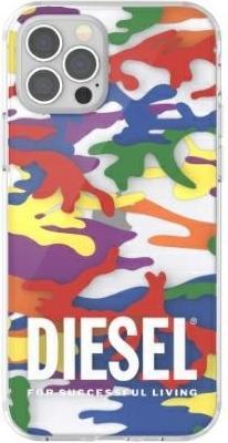 Produktbild Diesel Clear Case Pride Camo AOP iPhone 12 Pro Max multikolor/colorful 44333 (Apple iPhone 12 Pro Max)