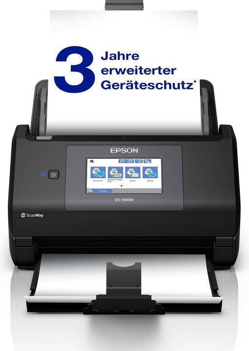Actual product image Epson WorkForce ES-590W (USB, USB host, Wi-Fi Direct, WLAN)