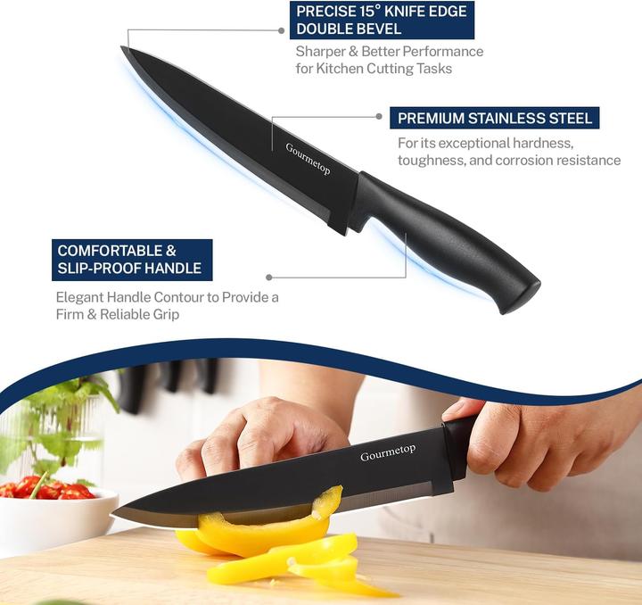 Image du produit Gourmetop Kitchen Knife Set