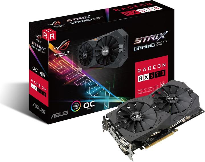 Produktbild ASUS ROG STRIX Radeon RX 570 O4G GAMING (4 GB)