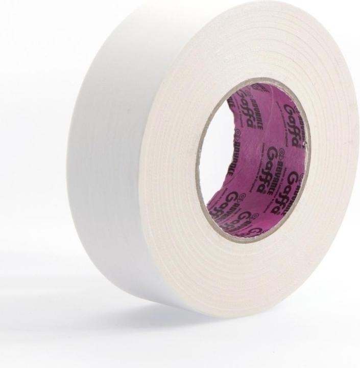 Actual product image Advance Gaffer Tape, weiss, ultramatt, 5 cm x 50 m (50 mm)