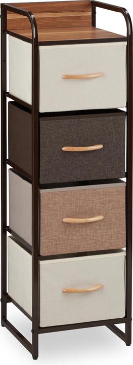Relaxdays Chest of Drawers in Various Designs (31 x 31.5 x 99.5 cm)