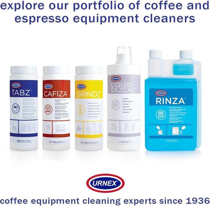 Actual product image Urnex Cafiza E31 cleaning tablet