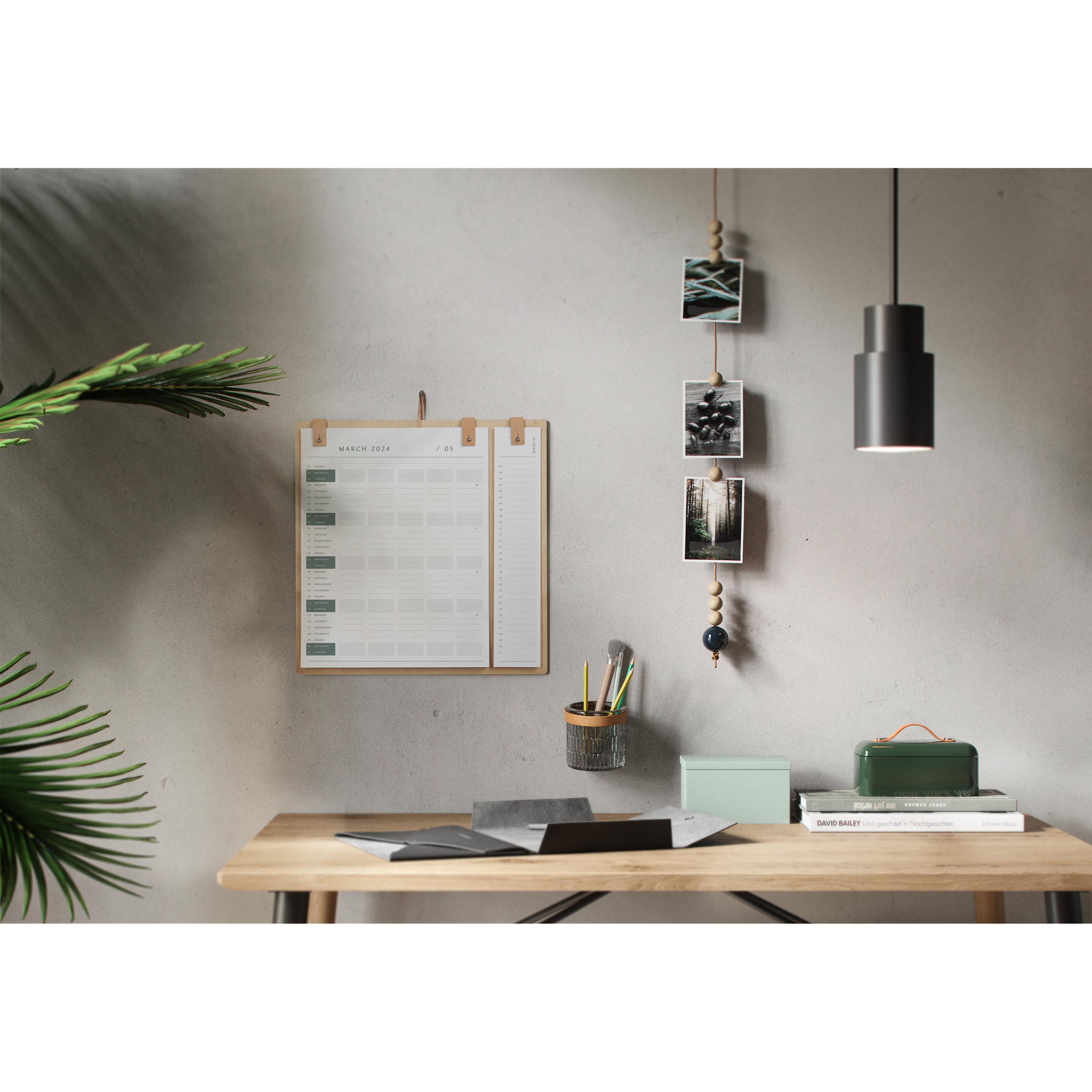Thumbnail - Piffany Copenhagen, Kalender, EKTA Living - Planner Board 2024 + 2025, Nature (EK-PB252)
