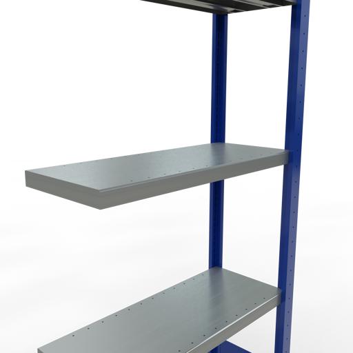 Actual product image Schulte Lagertechnik MULTIplus250 boltless add-on bay system with length bolts