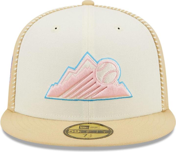 Actual product image New Era 59Fifty Cap - SEAM STITCH Colorado Rockies - 7