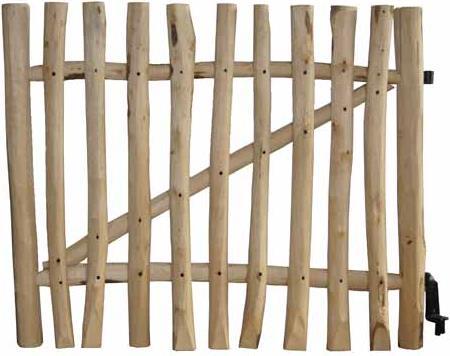 Larus Türe zu Lattenzaun natur