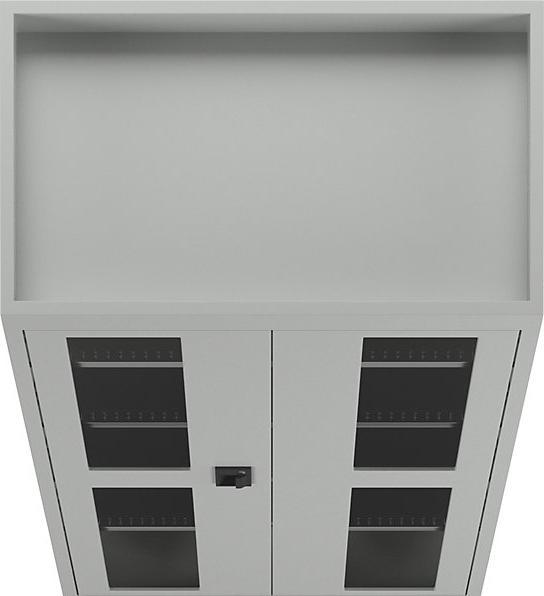 Produktbild Lista Akku-Ladeschrank mit Sichtfenstertüren (100 cm, 195 cm)