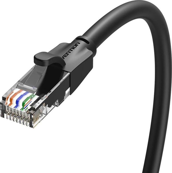 Actual product image Vention Cat.6 UTP Patch Cable, black, 2m (UTP, CAT6, 2 m)