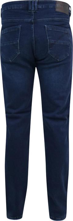 Actual product image DUKE D555 Mens Putney Knitted Denim Stretch Jeans