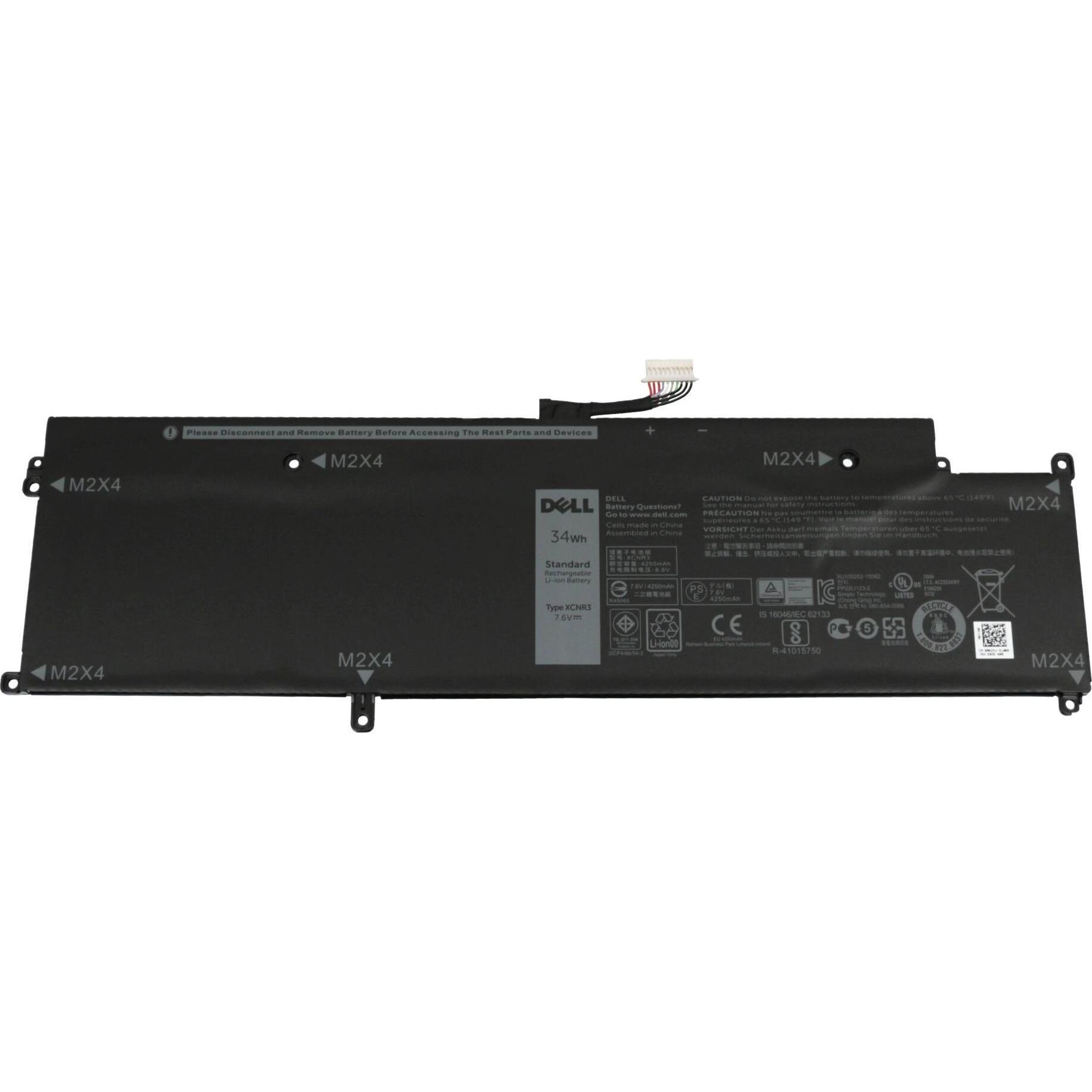 Dell MH25J (4 Zellen, 4250 mAh), Notebook Akku