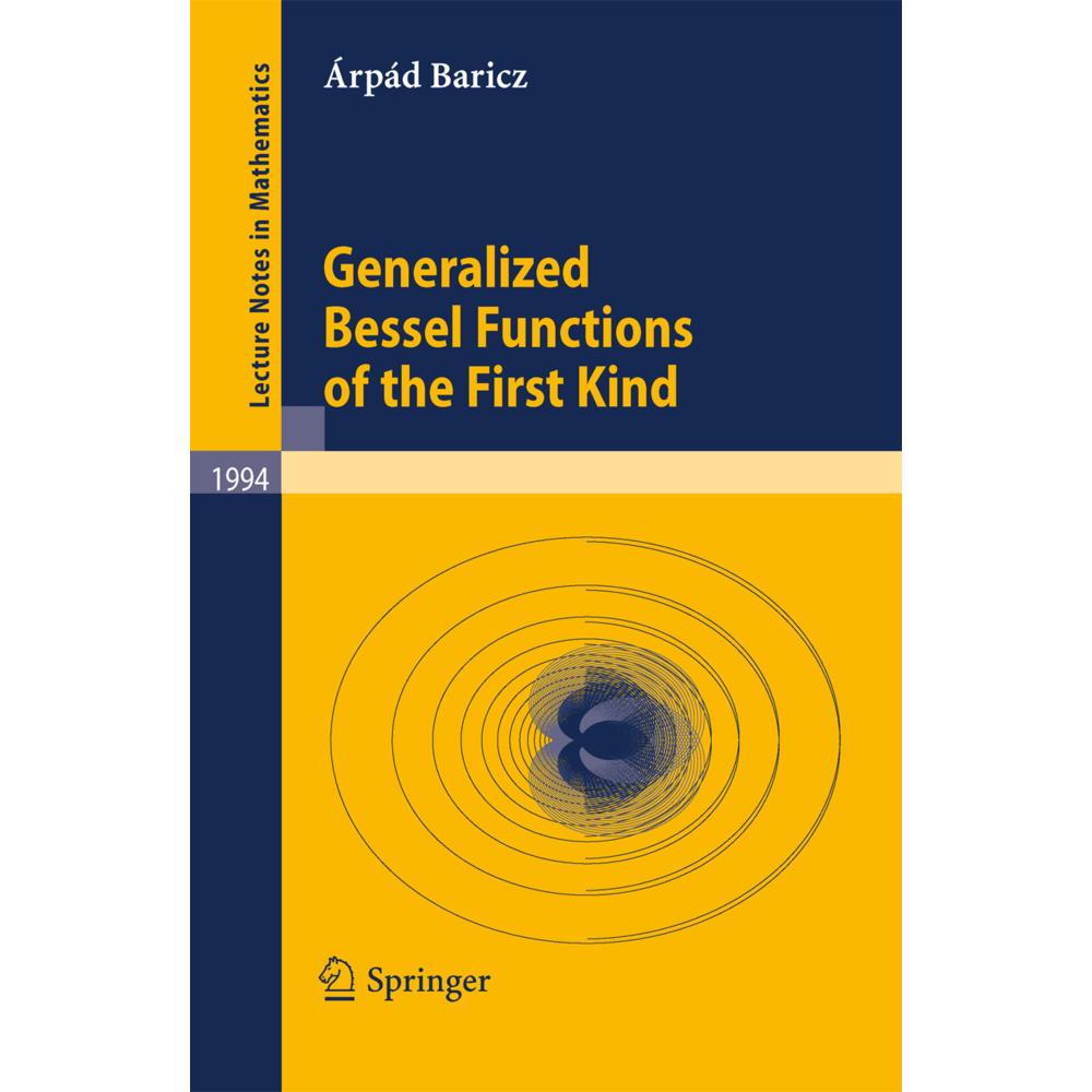Generalized Bessel Functions of the First Kind, Fachbücher