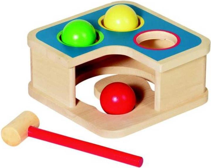 Goki Hammer-Holzbank mit Ball