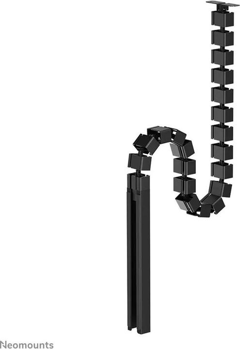 Produktbild Neomounts Kabelkanal flexibel schwarz/Schraubbefestigung (Kabelkanal, 3.30 cm)