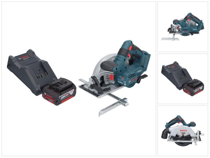 Actual product image Bosch Professional Bosch GKS 18V-57-2 Professional cordless circular saw 18 V 165 mm brushless + 1x rechargeable