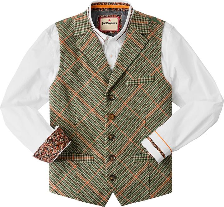 Immagine prodotto Joe Browns Patterned Lining Checked Waistcoat (44)