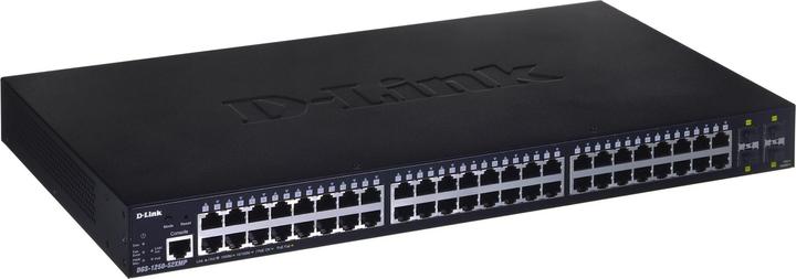 Immagine prodotto D-Link Switch Gigabit DGS-1250-52XMP PoE 52 porte Smart Managed PoE+ 4x 10G (52 Porti)