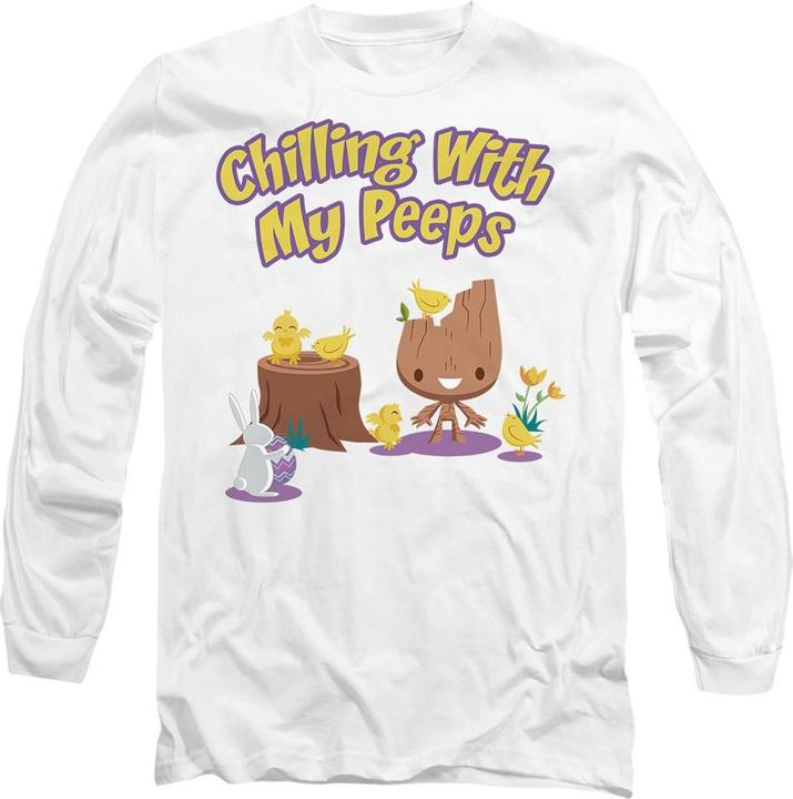 Image du produit Guardians of the Galaxy - T-shirt CHILLING WITH MY PEEPS - Adulte (M)