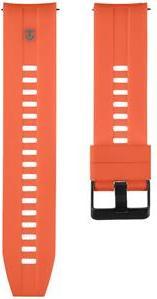 Image du produit Tactical Strap - Quick Release Silicone Band 22mm Orange (22 mm, Métal, Silicone)