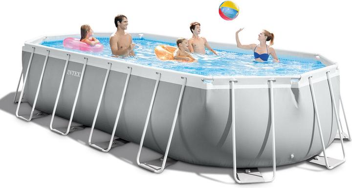 Produktbild Intex Prismenrahmen Oval Pool Set (610 x 122 x 305 cm)