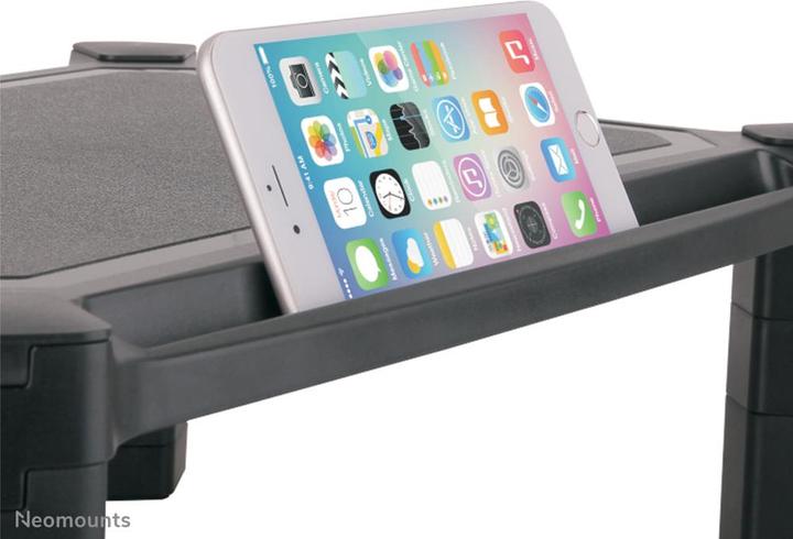 Produktbild Neomounts NSMONITOR20 Monitor Hoehenverstellung 16,8cm 6,61Zoll Farbe Schwarz (Tisch, 32", 10 kg)