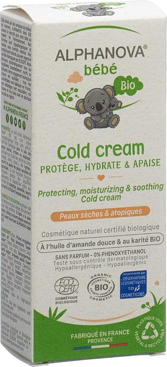 Actual product image Alphanova bébé Cold cream organic (50ml)